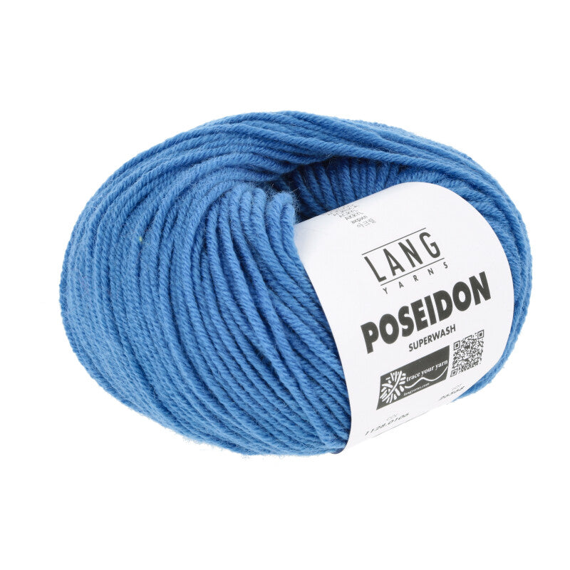 Poseidon Lang Yarns fil laine superwash solide et polyvalent