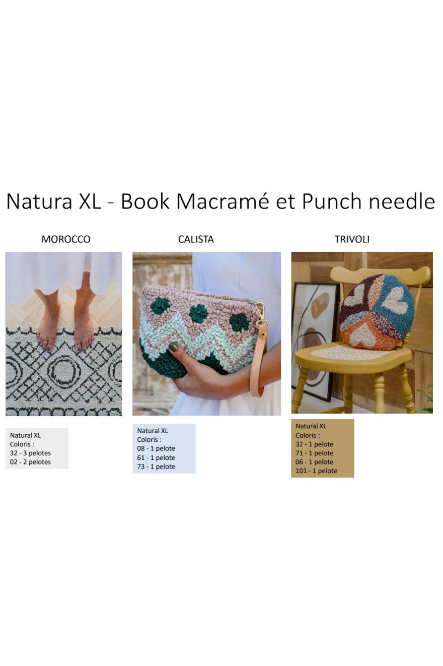 BOOK ACCESSOIRES 6 PROJETS MACRAMÉ ET PUNCH NEEDLE