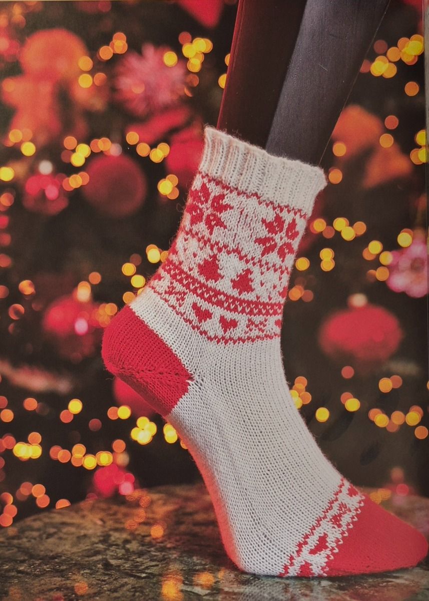 Chaussettes de Noël au tricot & au crochet – Mr. Cey