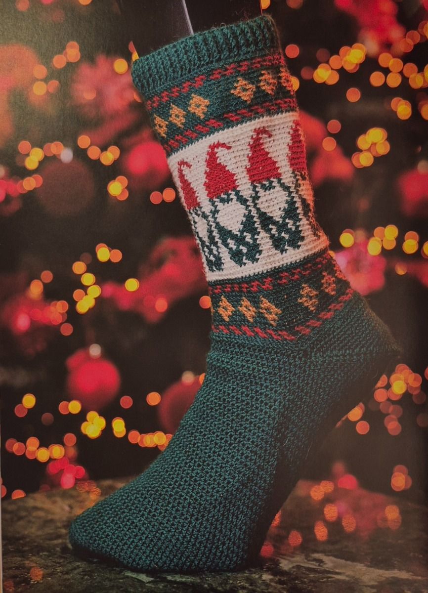 Chaussettes de Noël au tricot & au crochet – Mr. Cey