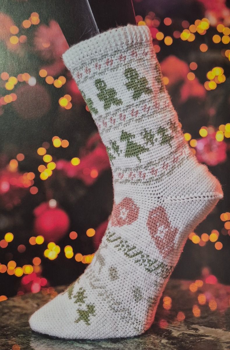 Chaussettes de Noël au tricot & au crochet – Mr. Cey