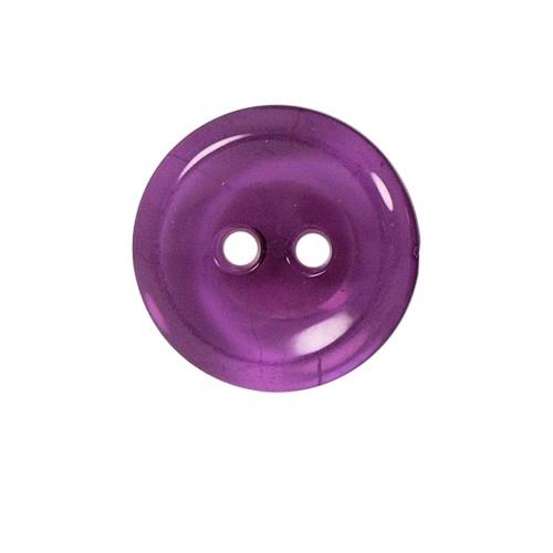 Bouton transparent Ø22mm 2 trous