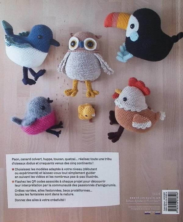 Mes jolis oiseaux au crochet de Ilarria Caliri