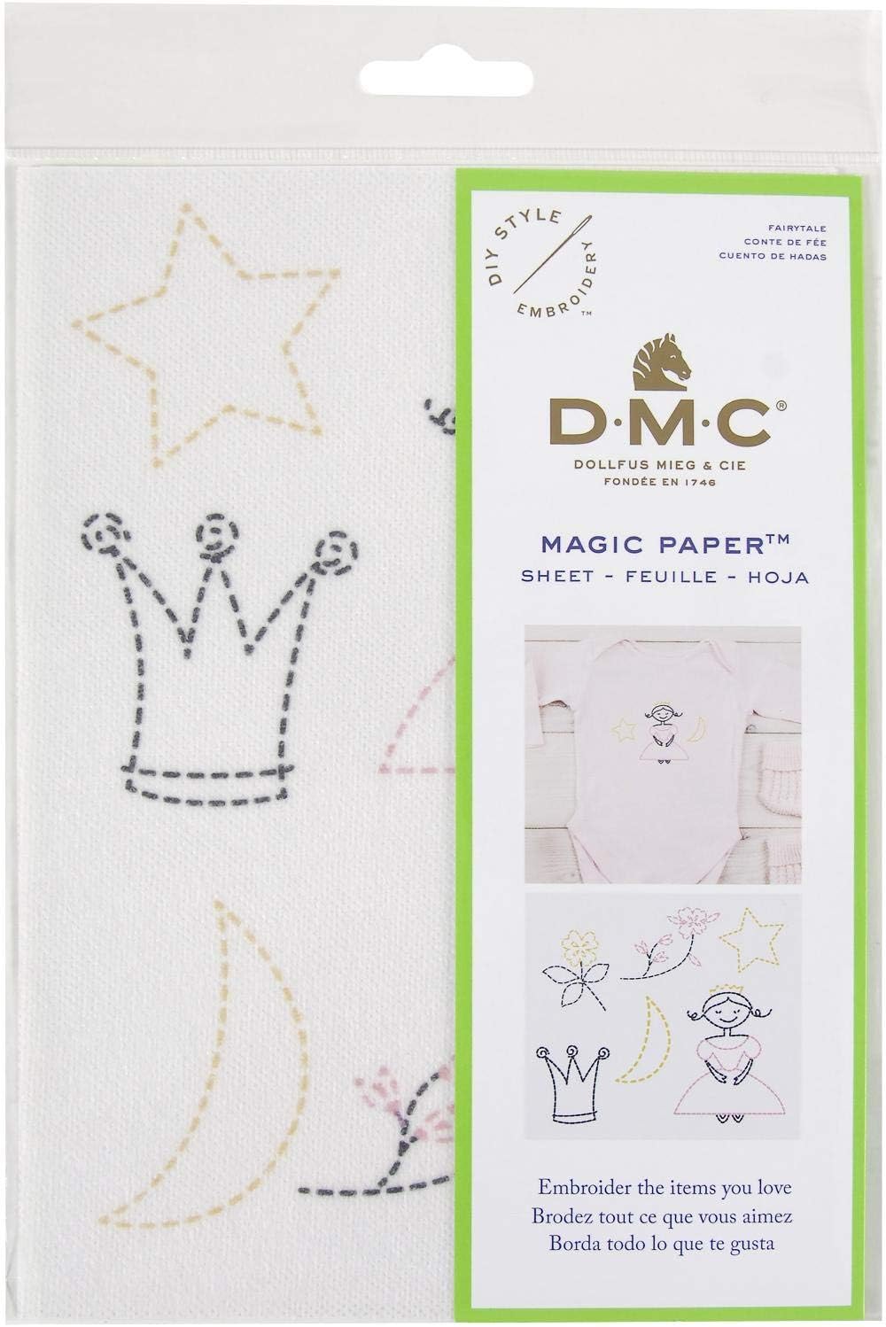 Feuilles Magique Princesse à broder - DMC