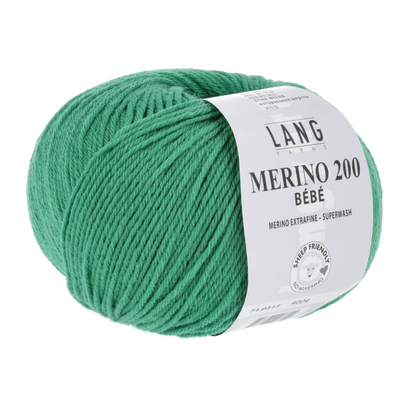 Merino 200 Bébé Lang Yarns – 100% Laine mérinos superwash