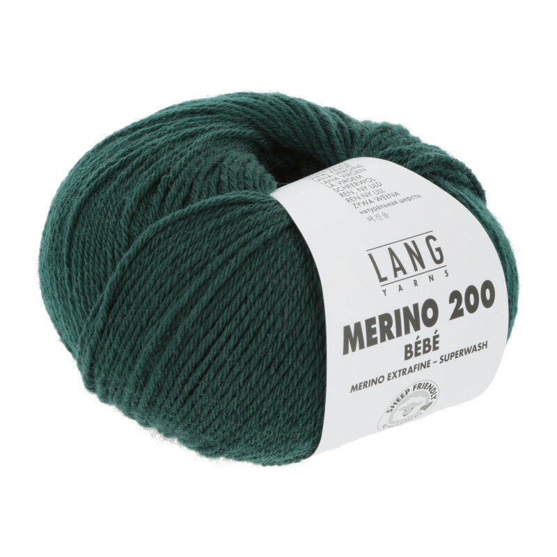 Merino 200 Bébé Lang Yarns – 100% Laine mérinos superwash