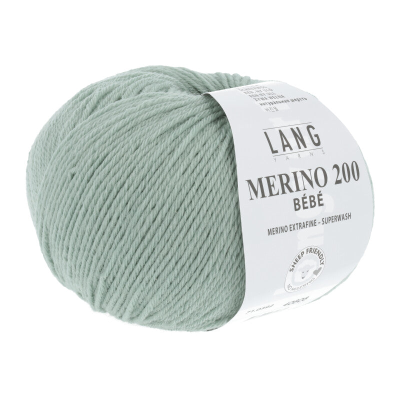 Merino 200 Bébé Lang Yarns – 100% Laine mérinos superwash