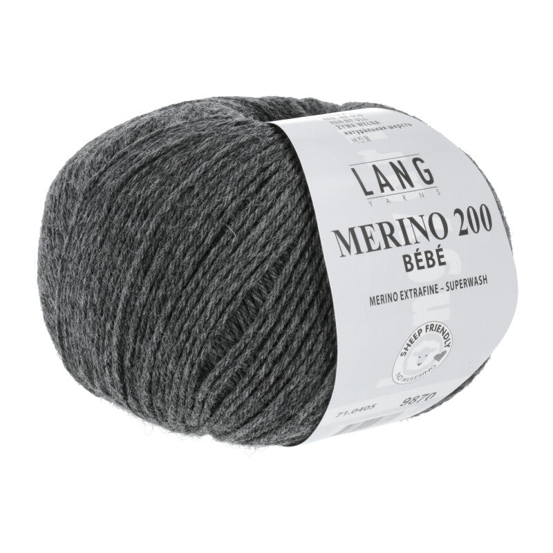 Merino 200 Bébé Lang Yarns – 100% Laine mérinos superwash