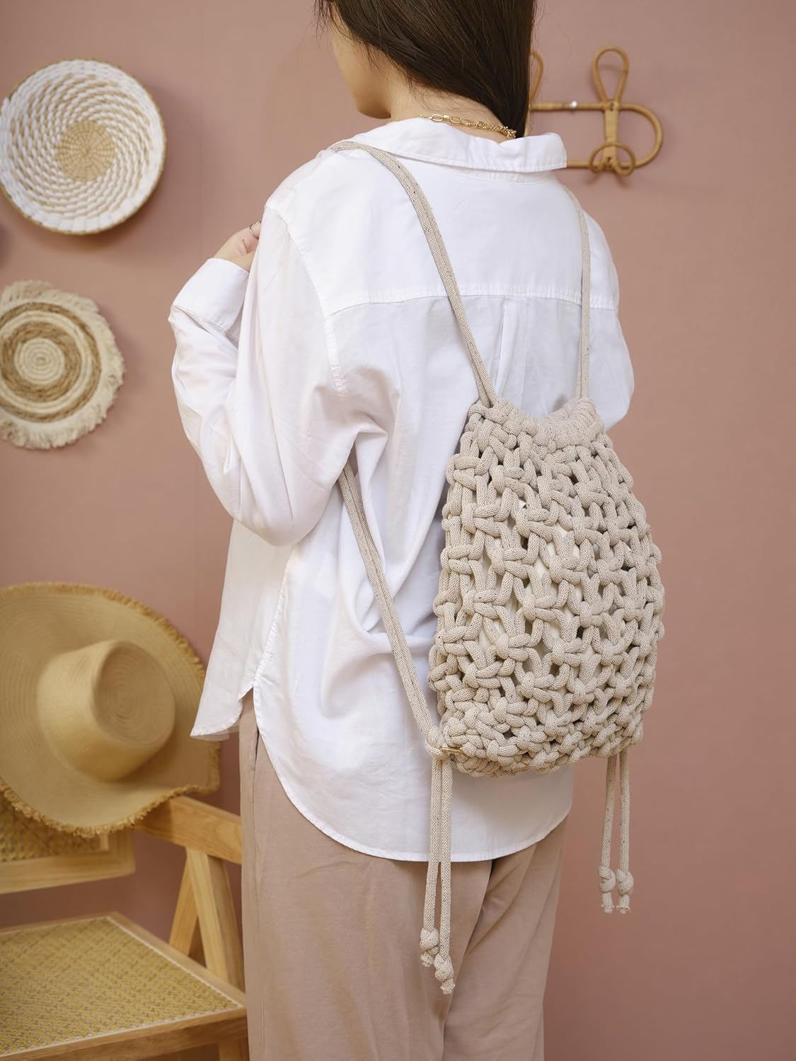 20 sacs & accessoires en macramé