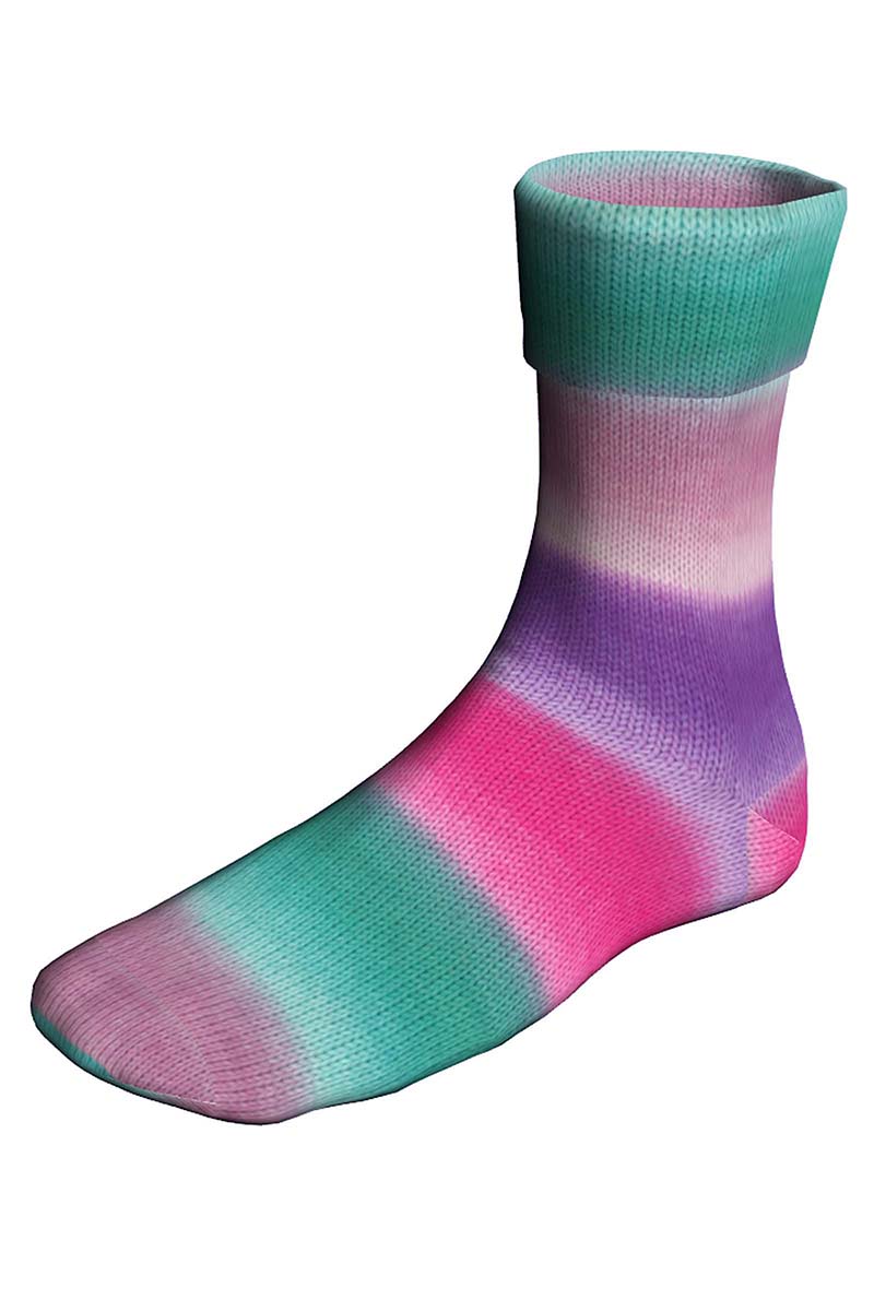 Lang Yarns Super Soxx Color 4-ply – Fil à chaussettes doux et résistant