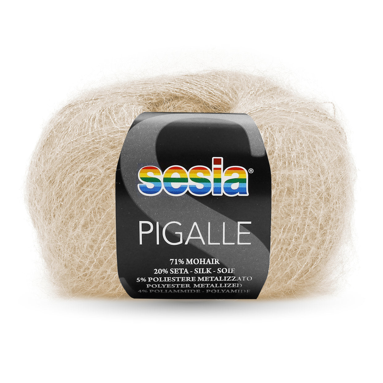 Pigalle – Mohair, soie scintillant