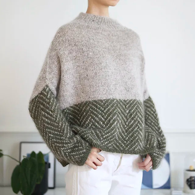 Kit de tricot Jeol sweater - Aegyoknit