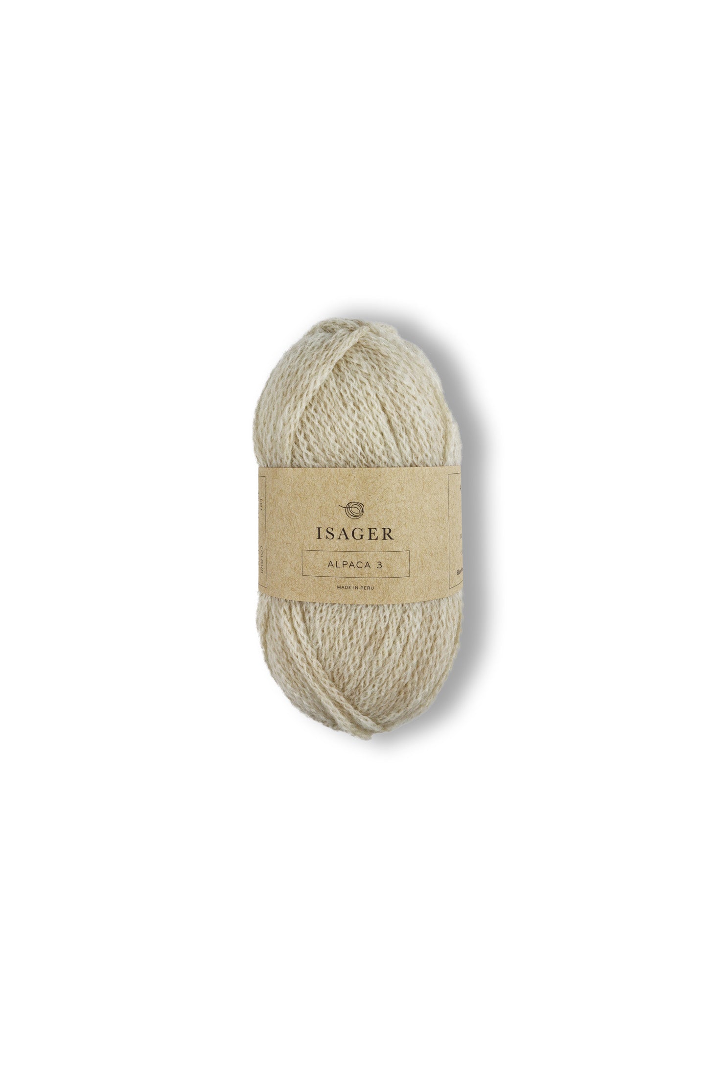 Isager Alpaca 3 – Fil chaînette en alpaga et laine