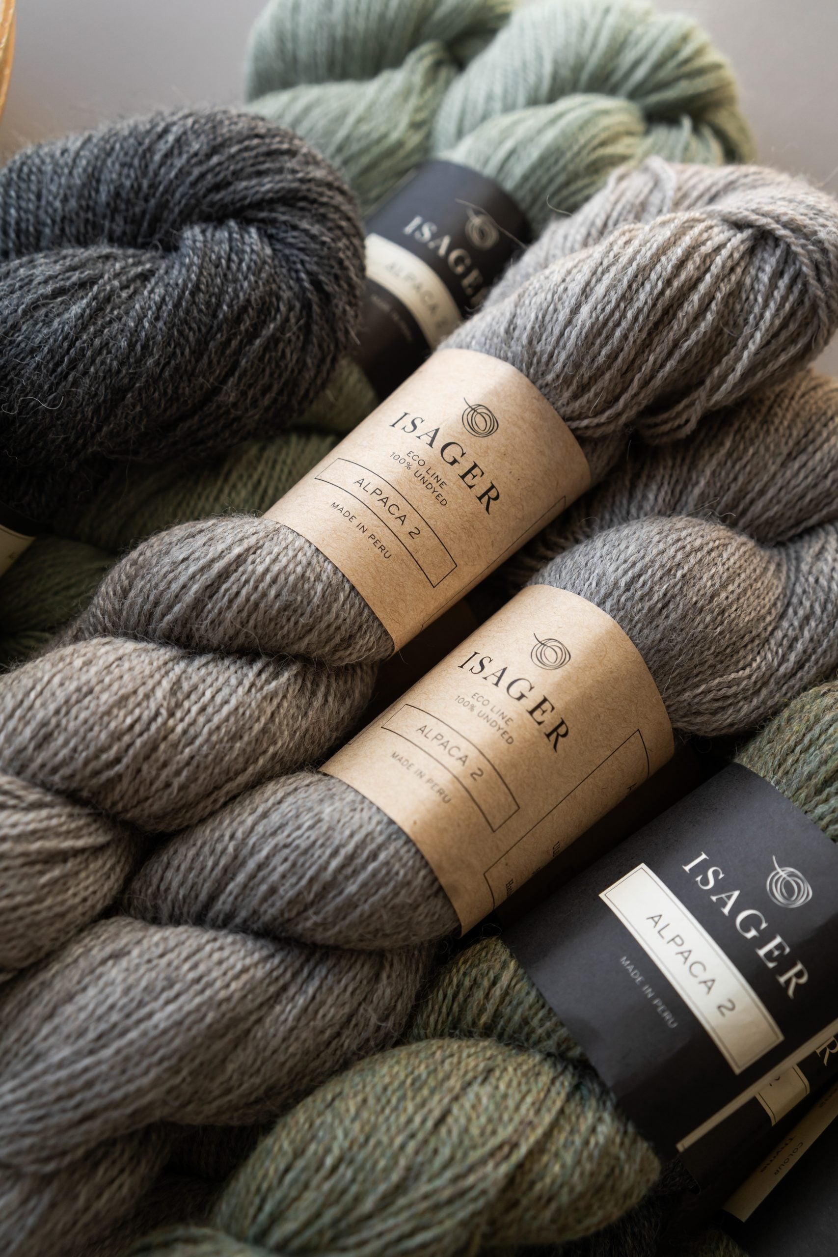 Isager Alpaca 2 – Fil léger et légèrement vaporeux