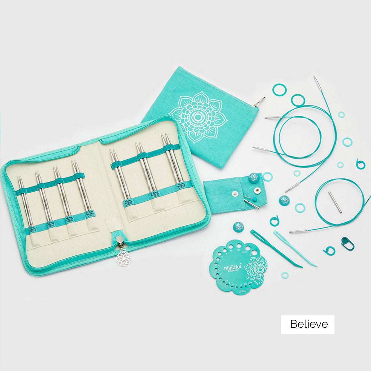 Kit aiguilles interchangeables 13 cm Mindful Believe