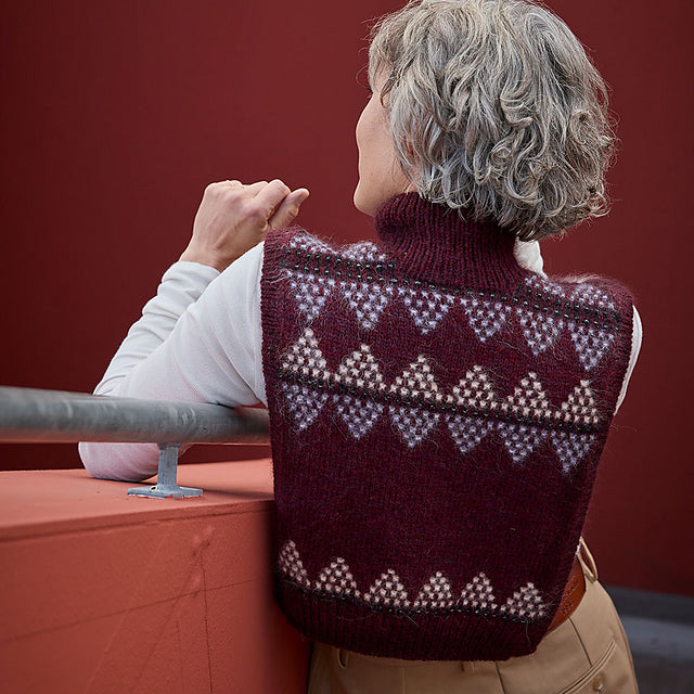 Kit de tricot Beth Warmer Anne Ventzel