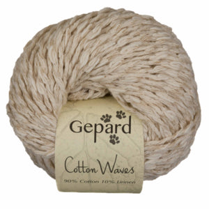Cotton Waves – Fil texturé coton & lin