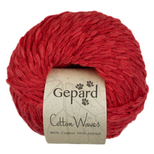 Cotton Waves – Fil texturé coton & lin