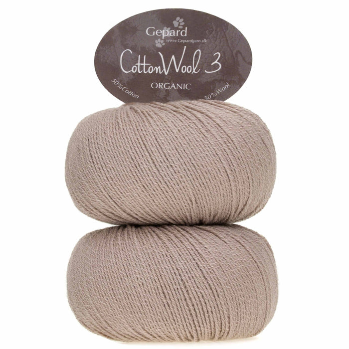 CottonWool 3 Organic – Fil doux en laine mérinos et coton biologique