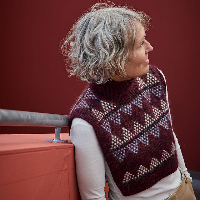 Kit de tricot Beth Warmer Anne Ventzel