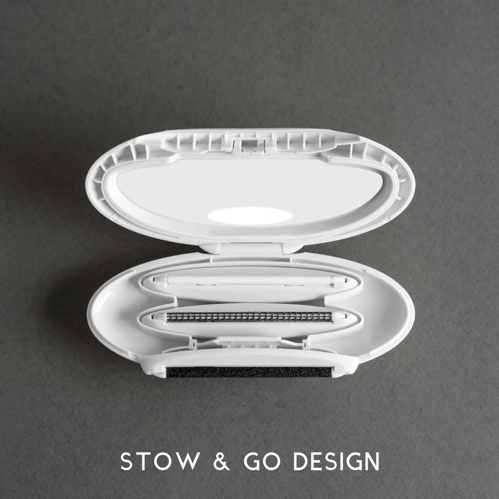 Rasoir COMPACT à tissu et brosse anti-Peluche sans Pile - Gleener