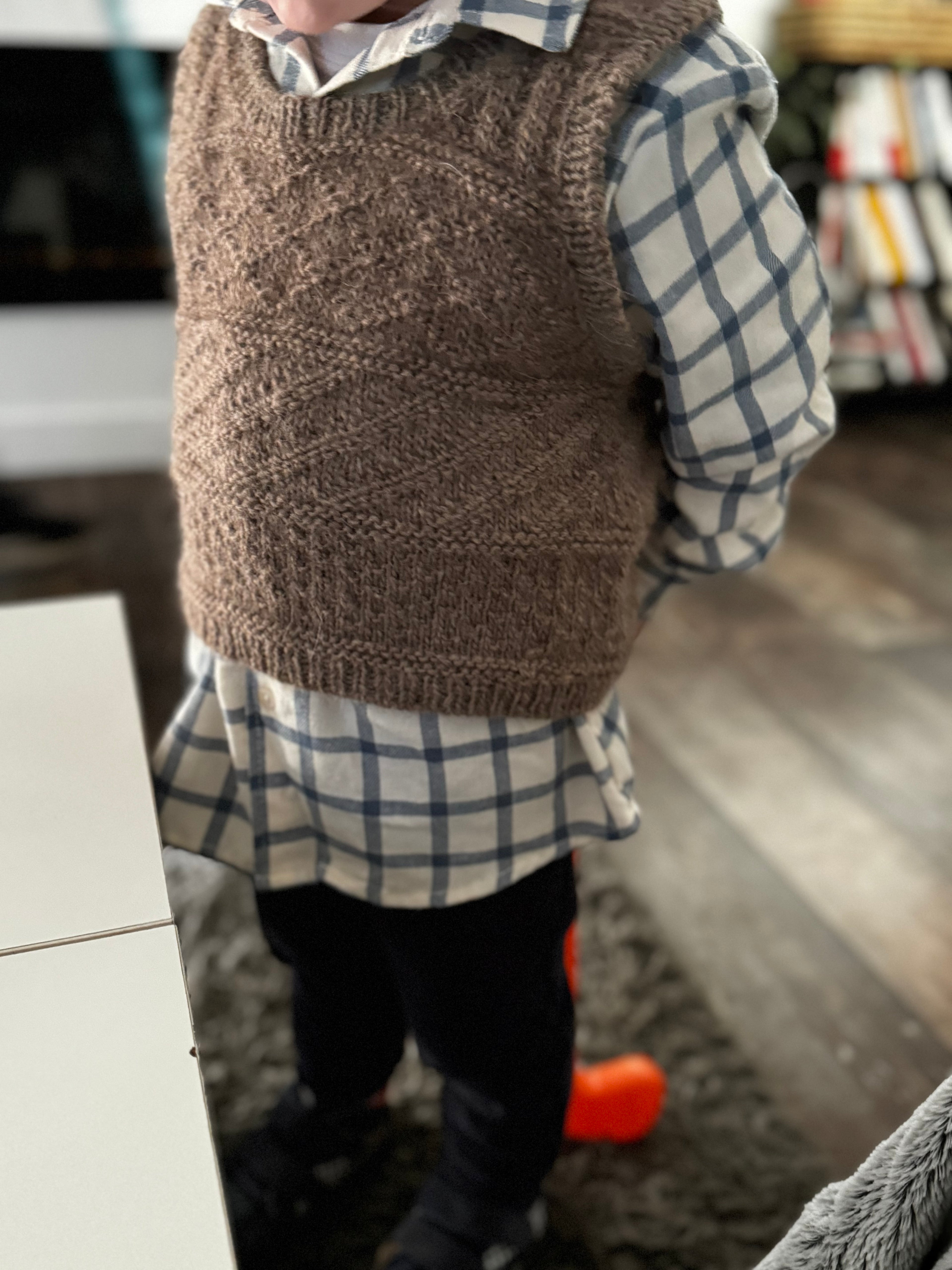 Kit de tricot Storm Slipover Junior - PetiteKnit