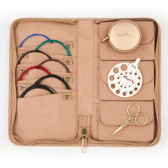 Étui pour câbles et accessoires KnitPro Clay
