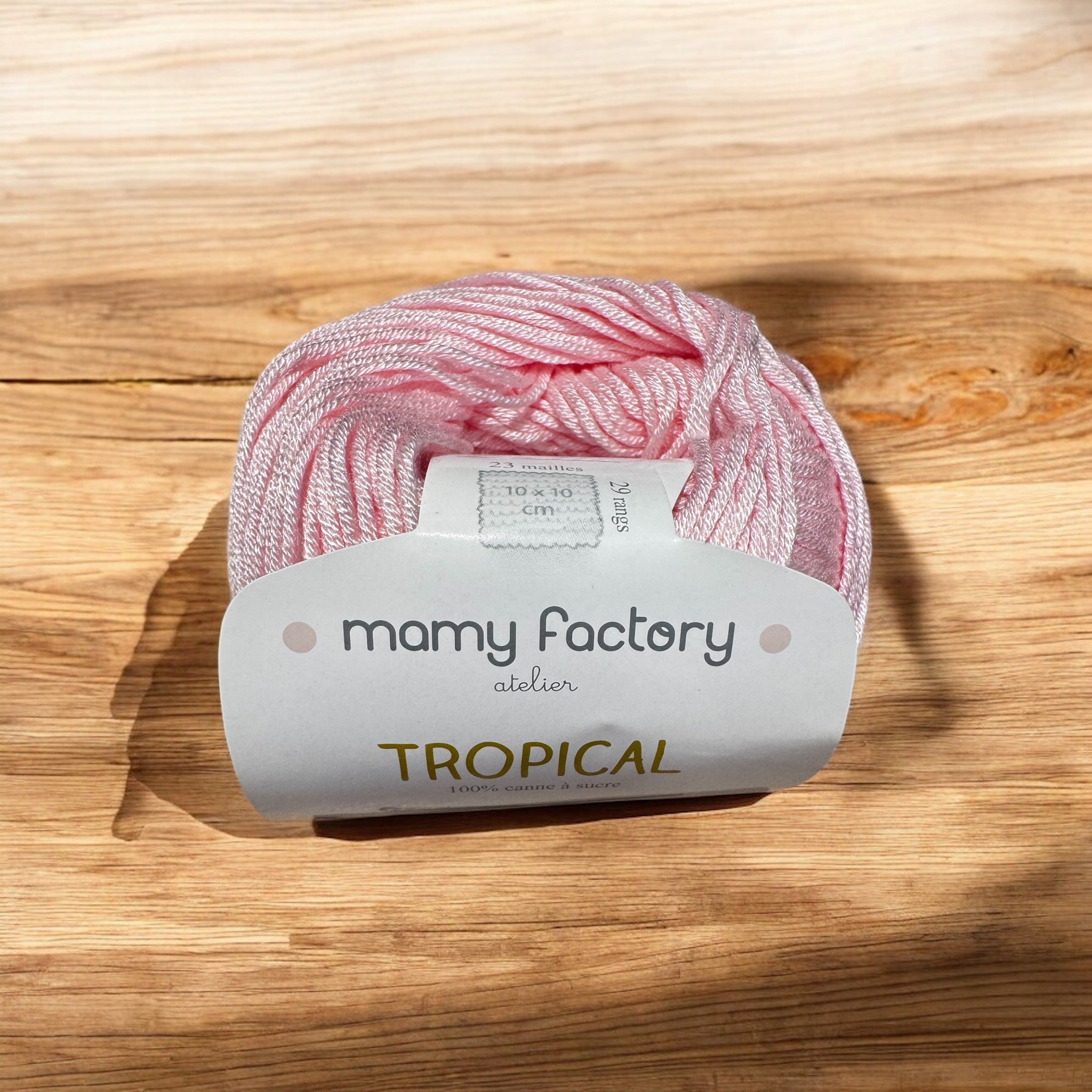 Fil Tropical – Laine vegan douce et soyeuse