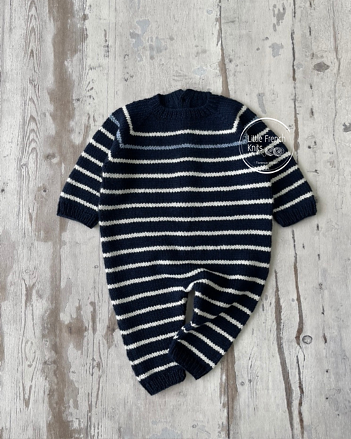 Kit de tricot – Striped Jumpsuit - Florence Merlin