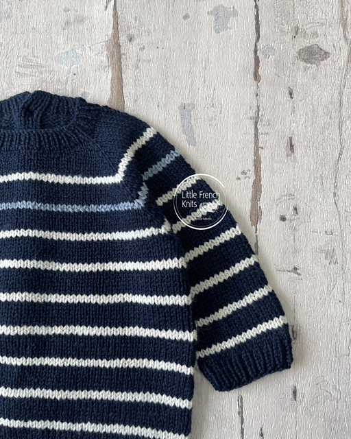 Kit de tricot – Striped Jumpsuit - Florence Merlin