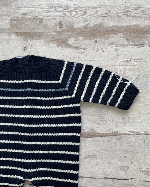 Kit de tricot – Striped Jumpsuit - Florence Merlin
