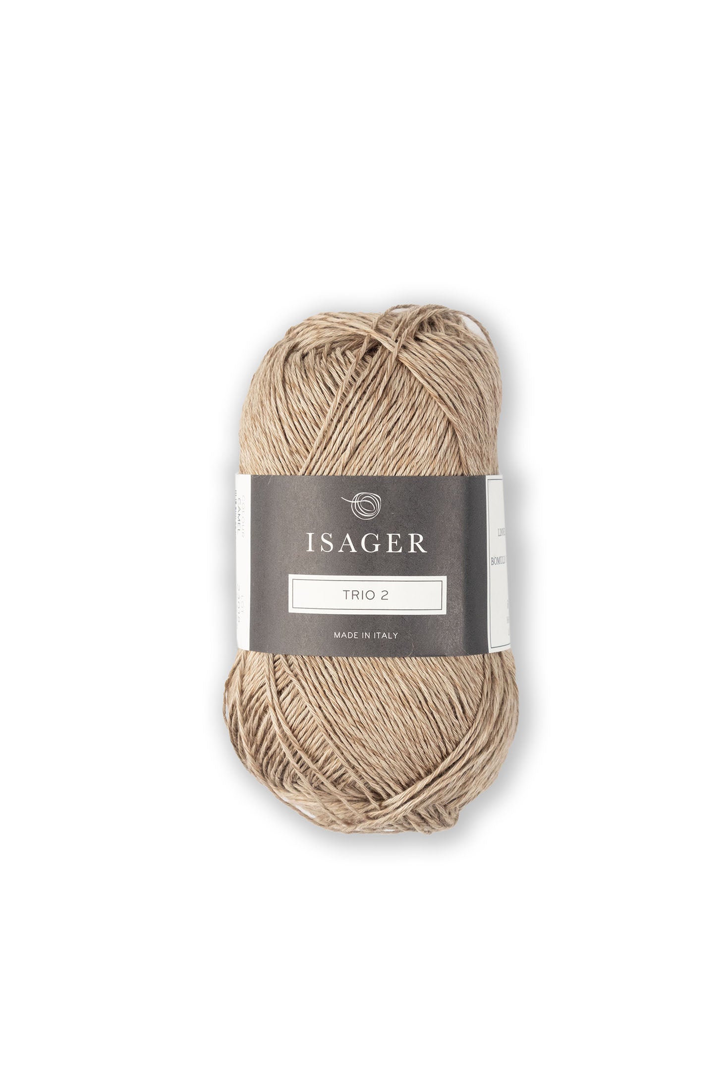 Isager Trio 2 – Fil léger d’été en lin, coton et lyocell