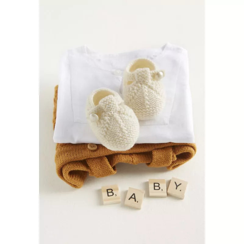 Adorables chaussons au tricot de Little French knits