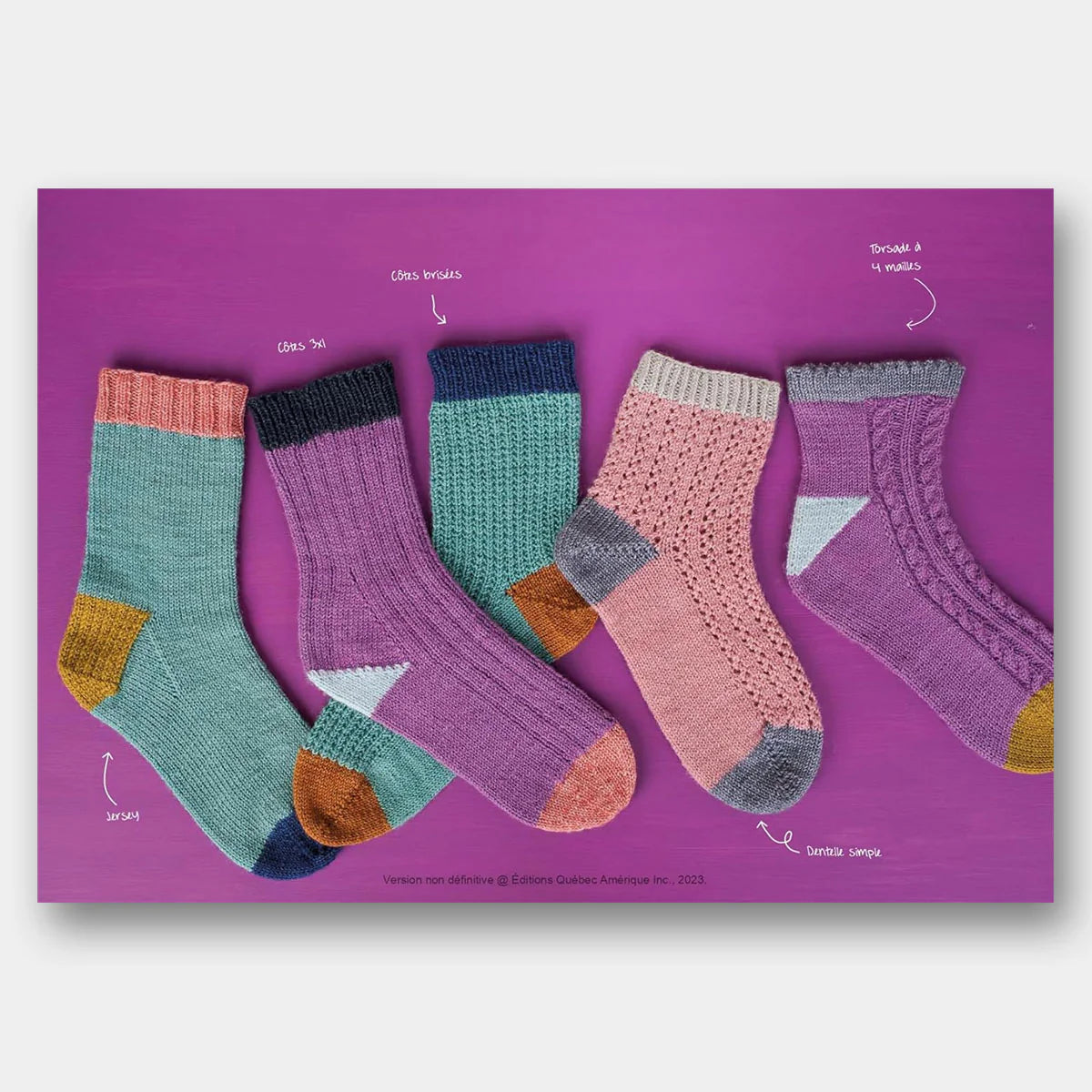 Les chaussettes dont vous êtes le héros by Clo Tricots