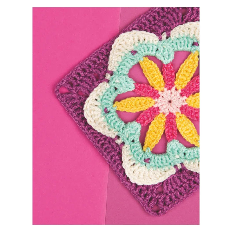 GRANNY SQUARES - 100 MOTIFS MODERNES A ASSEMBLER