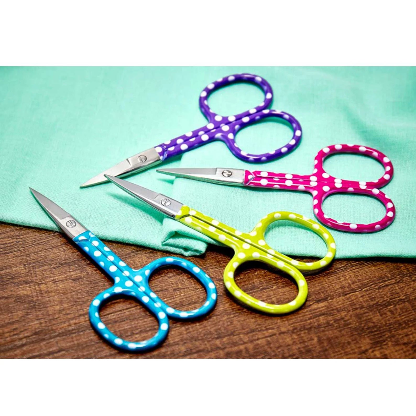 Ciseaux à broder à pois – 9,3 cm