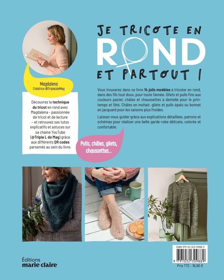 Je tricote en rond et partout !