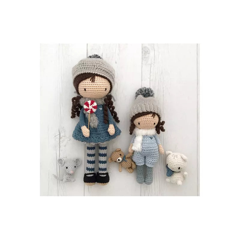 LES POUPEES DE LULU AU CROCHET - Lulu Compotine
