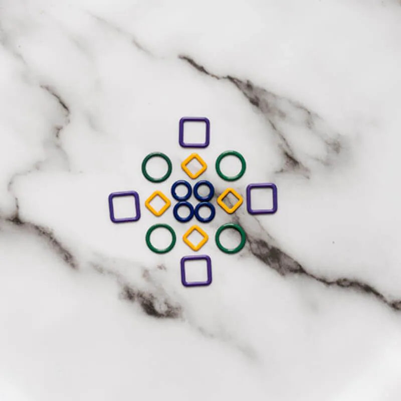 Anneaux marqueurs en métal Linea – KnitPro