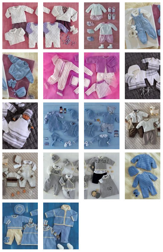 Catalogue Plassard - Layette - 87 modèles Intemporels n°64 - LA BELLE LAINE