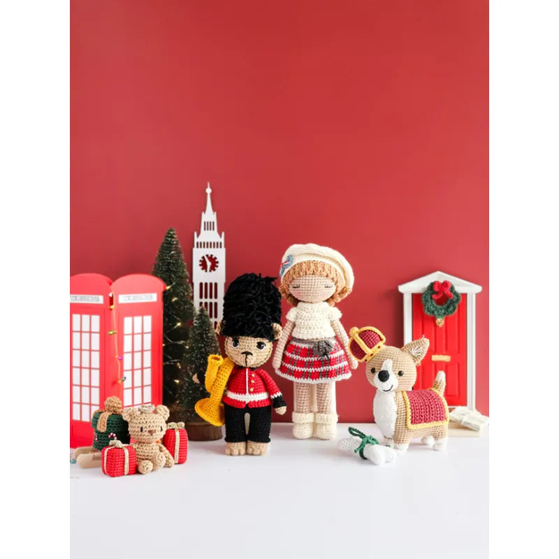 Poupées & amigurumis de Noël so british