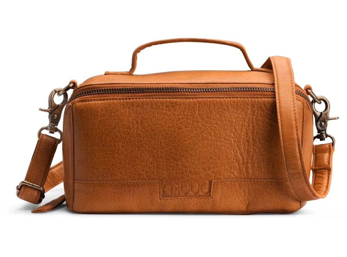 Sac à bandoulière Cleo XL de Muud – Sac polyvalent en cuir