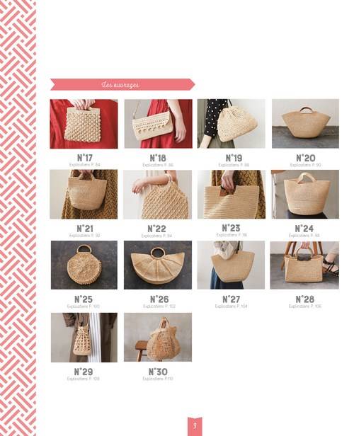 Sacs & paniers au crochet