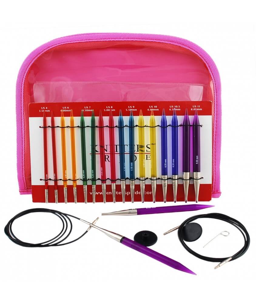 Set Deluxe Aiguilles Interchangeables Spectra Trendz - Knitpro