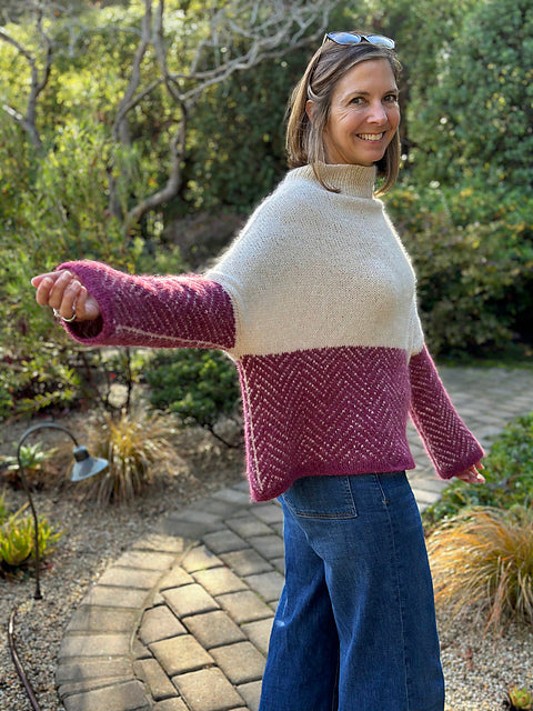 Kit de tricot Jeol sweater - Aegyoknit