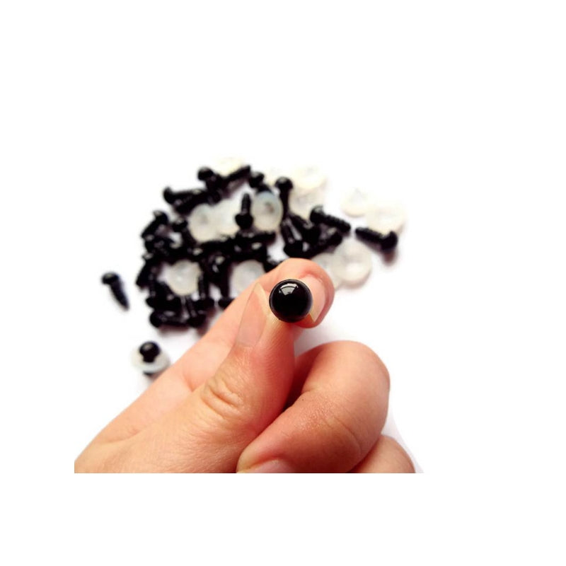 Yeux de Sécurité Noirs pour Amigurmi - Trimits