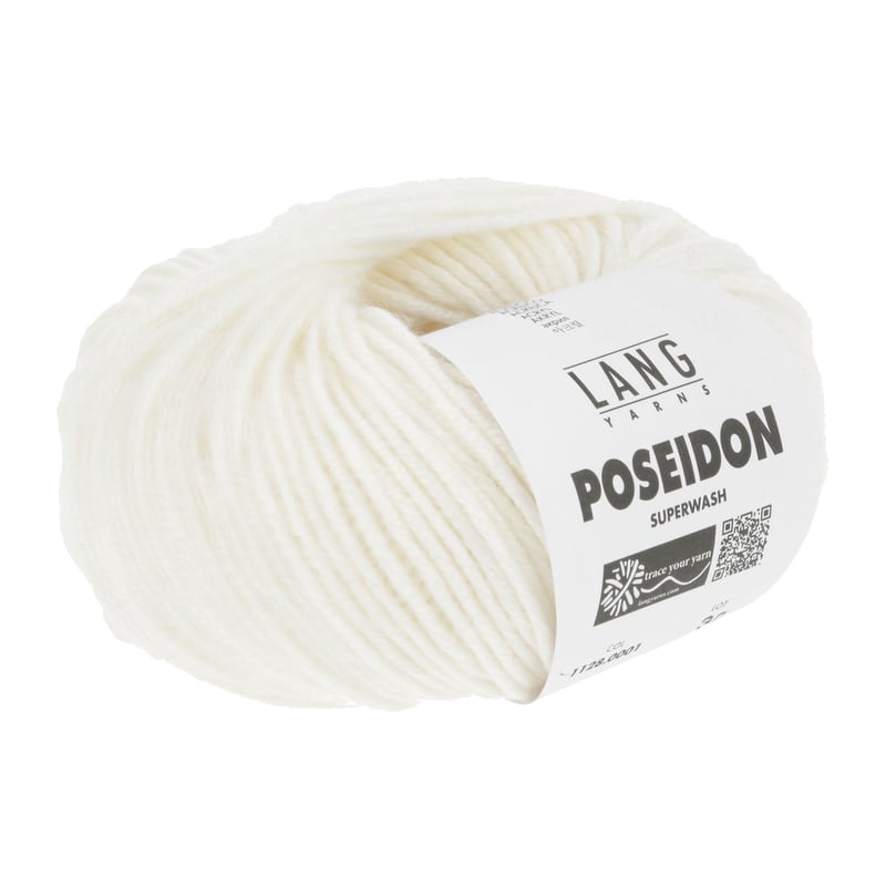 Poseidon Lang Yarns fil laine superwash solide et polyvalent