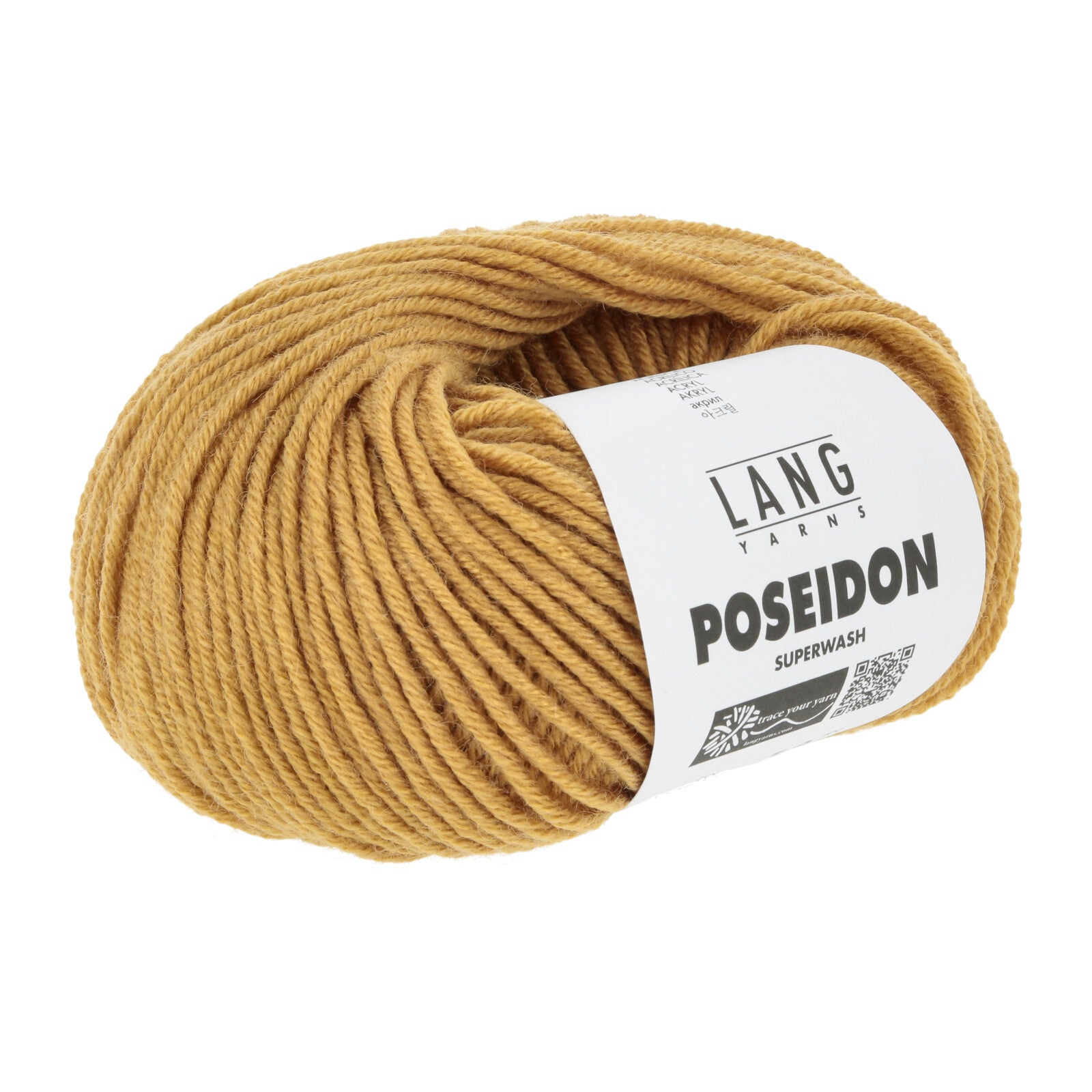 Poseidon Lang Yarns fil laine superwash solide et polyvalent