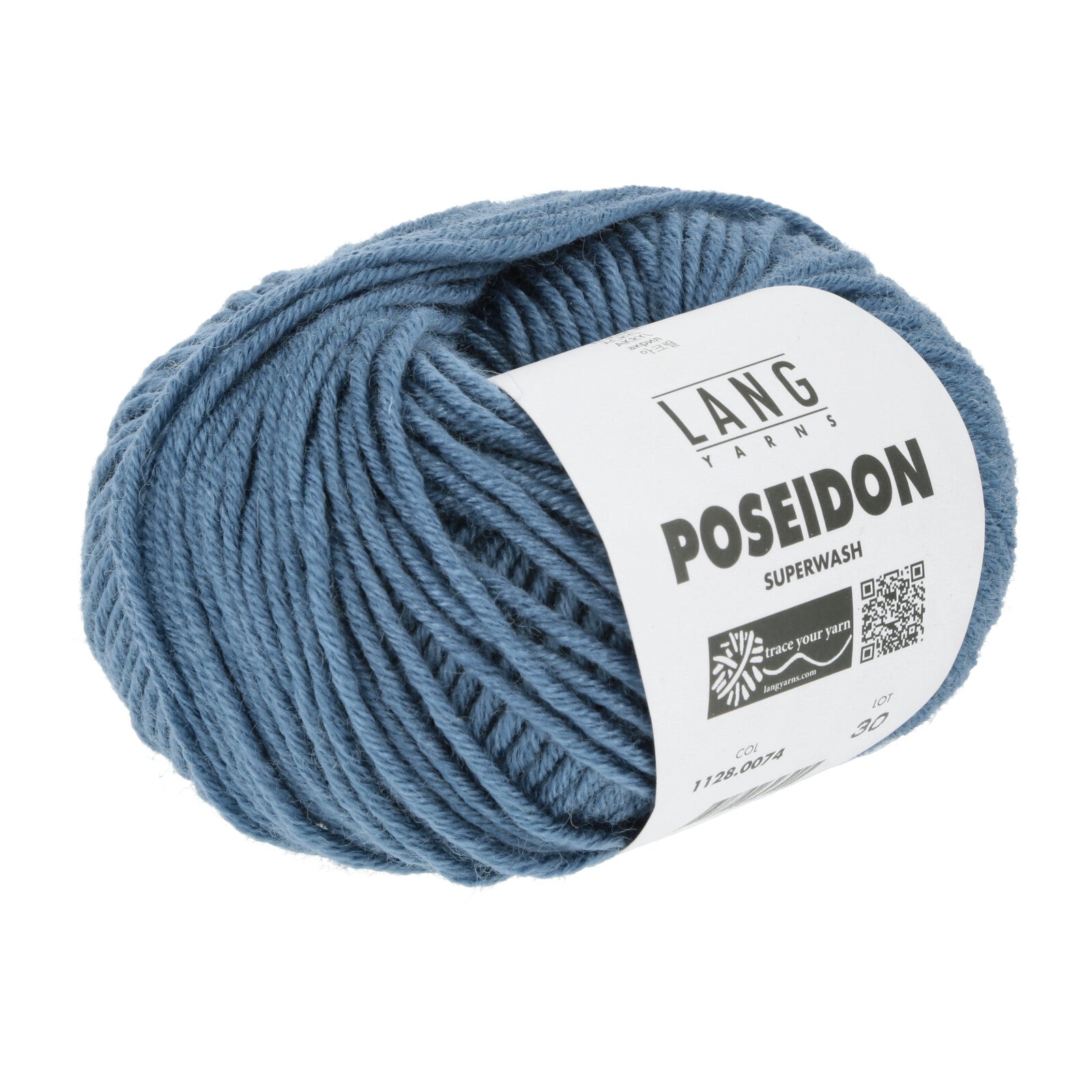 Poseidon Lang Yarns fil laine superwash solide et polyvalent
