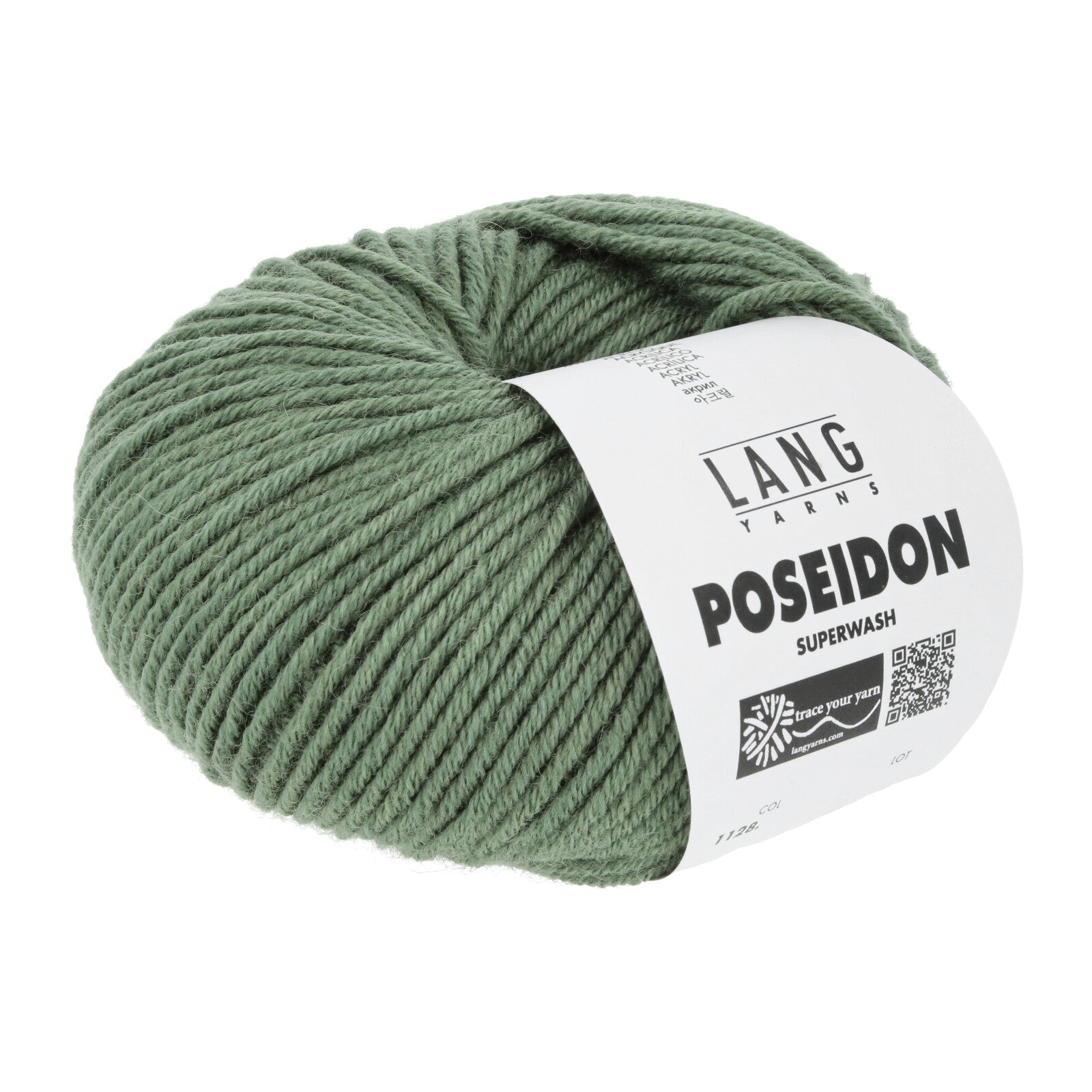Poseidon Lang Yarns fil laine superwash solide et polyvalent